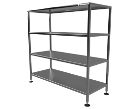 Production shelves and stands