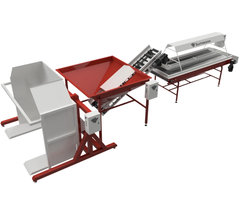 Линия подачи овощей - Фотография 4