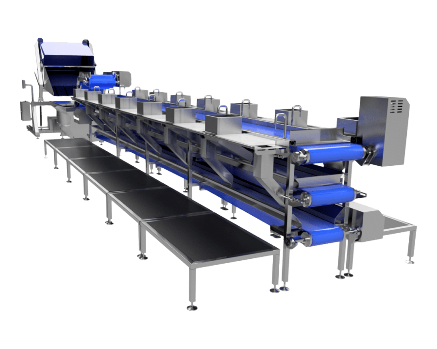 Линия разделки рыбы