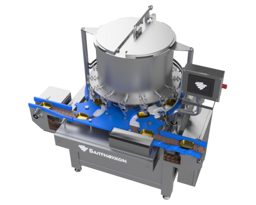 Роторный дозатор масла и соуса