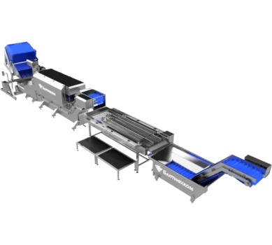 Линия переработки овощей