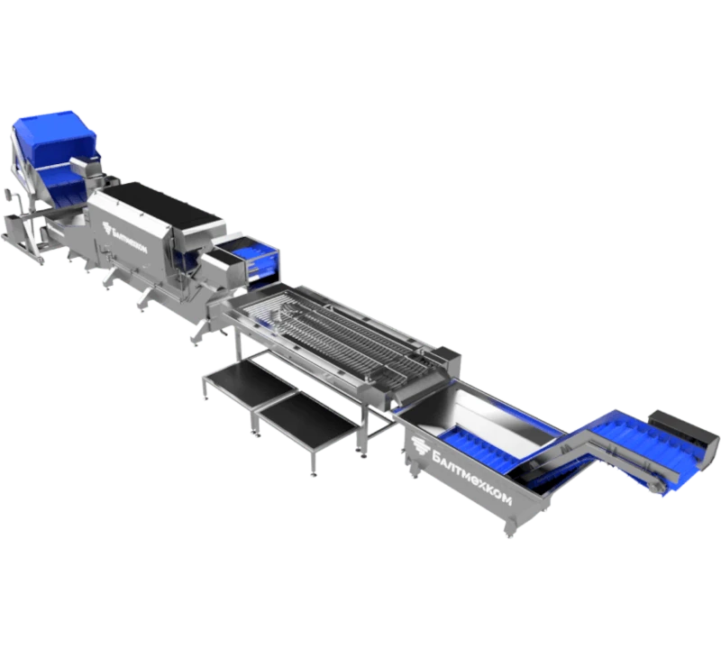 Линия переработки овощей
