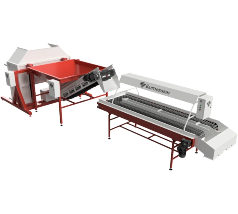 Линия подачи овощей