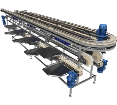 Линия для укладки рыбы в банки