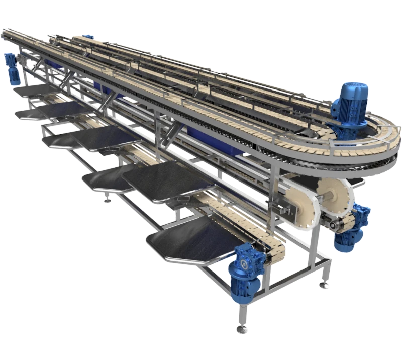 Линия для укладки рыбы в банки