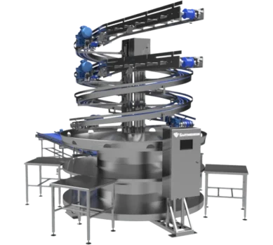 Линия укладки коробов