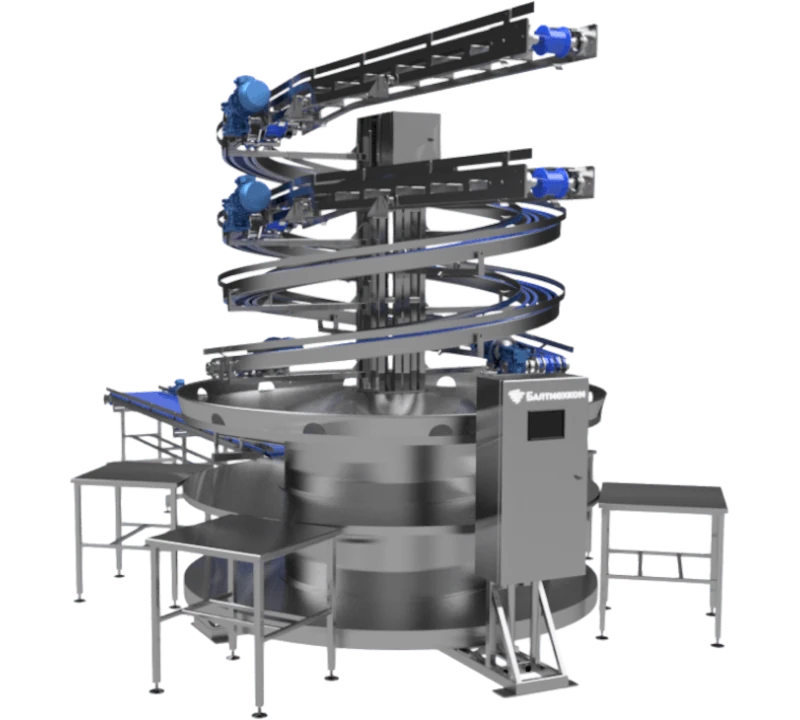 Линия укладки коробов