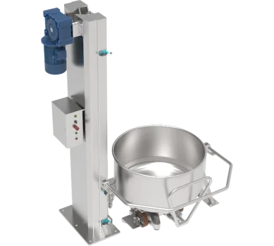 Опрокидыватель дежи