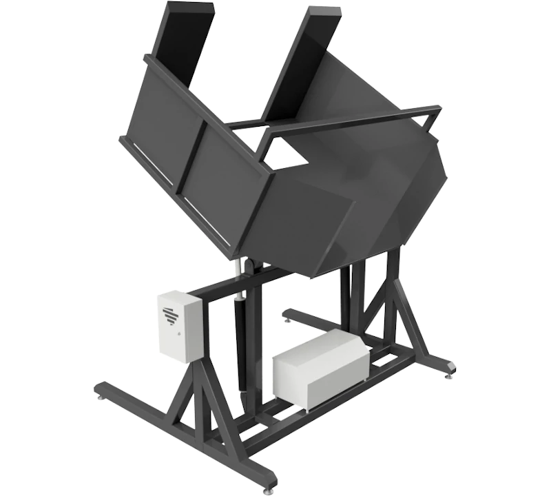 Гидравлический разгрузчик ящиков - Фотография 3