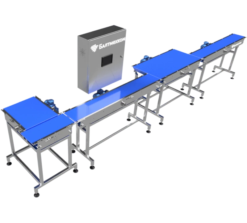 Линия ориентирования шоколадной плитки