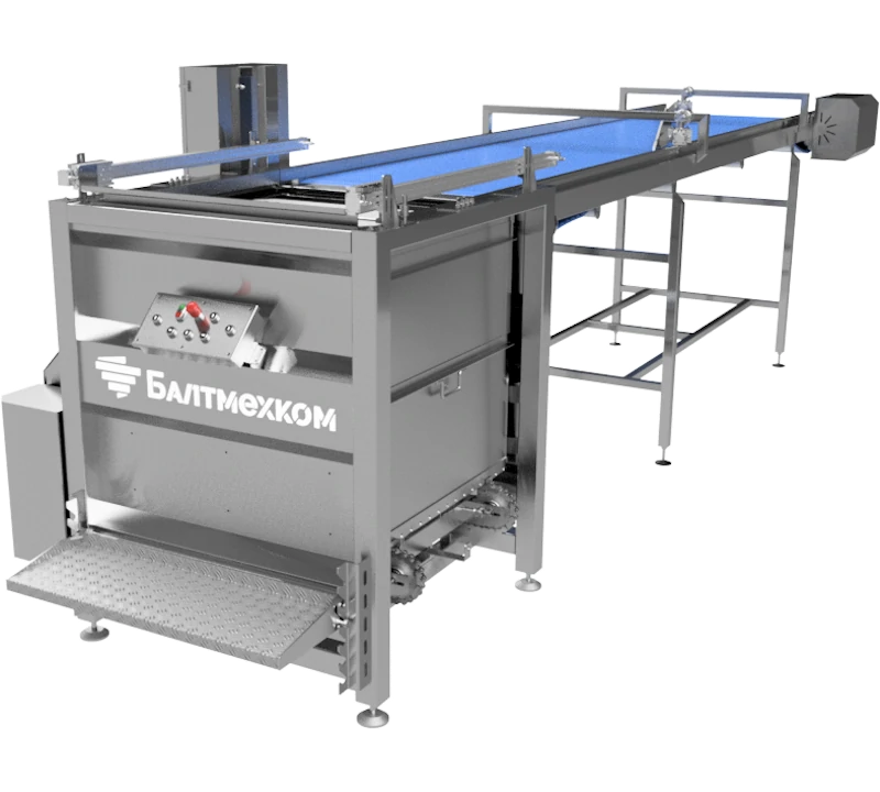 Полуавтоматический послойный разгрузчик корзин автоклава - Фотография 2