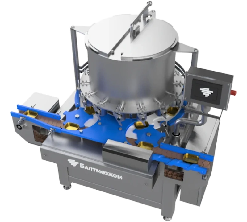 Роторный дозатор масла и соуса