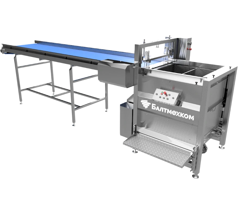 Полуавтоматический послойный загрузчик корзин автоклава