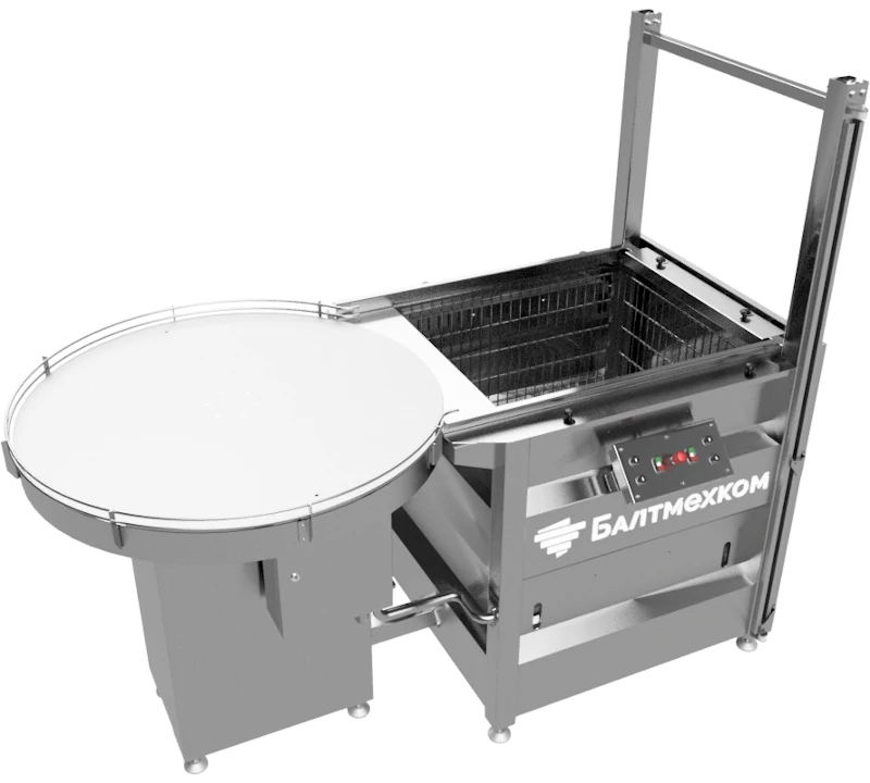 Ручной укладчик банок с роторным столом